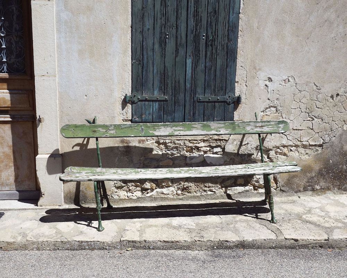 Photographie d'un banc