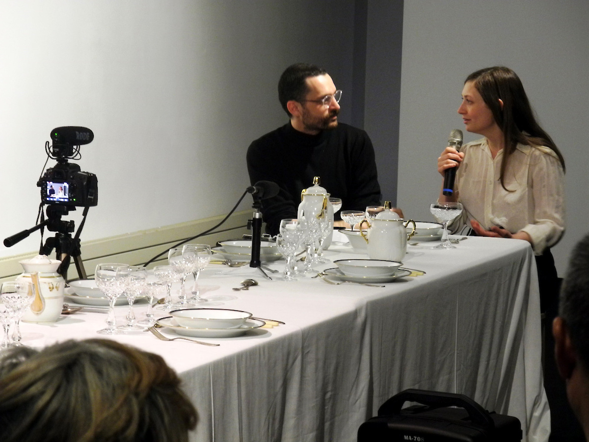 Vue de la rencontre entre Ariane Loze et Florent Gaité