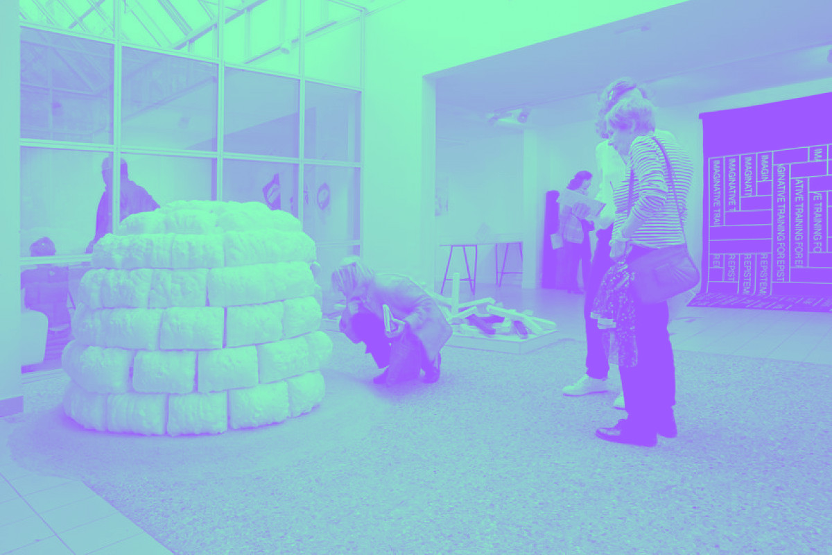 Vernissage de l’exposition « The Social Life Of Things”, Atelier Muësli, CACC, 2018.