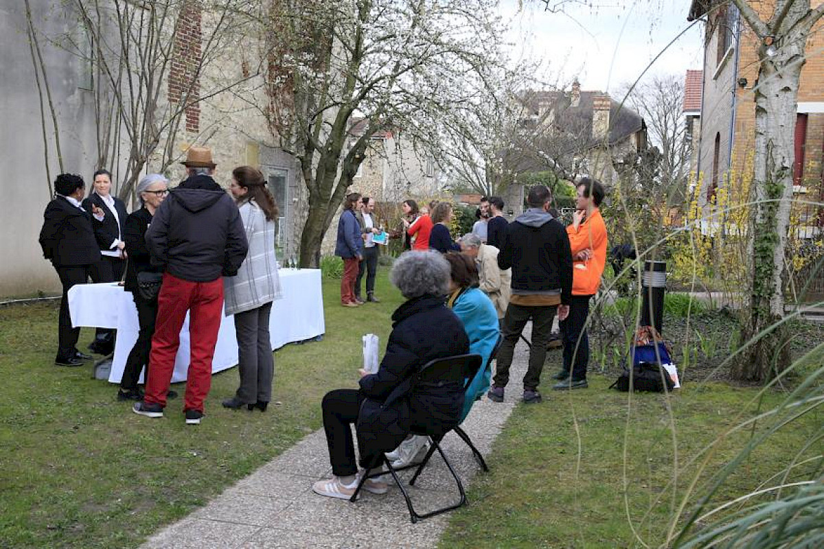 Vernissage de l’exposition « The Social Life Of Things”, Atelier Muësli, CACC, 2018.